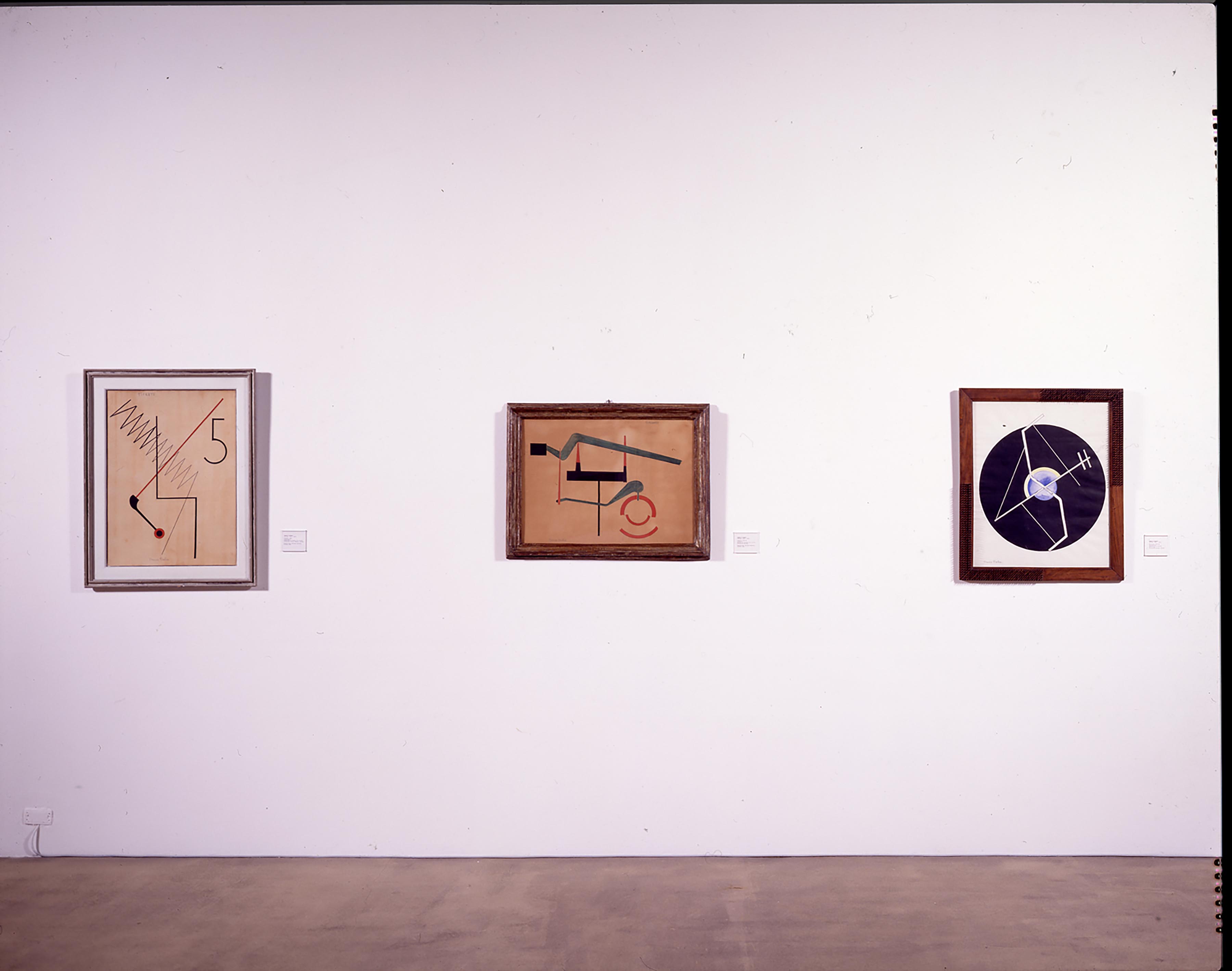 Francis Picabia, Tickets, 1922: Ciments, 1921-22; Du00e9caveuse, 1921-22
